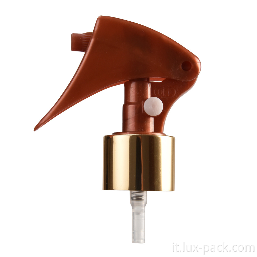 20 mm 24mm 28mm UV personalizzato PP Shinny Golden Mini Spray per Garden1 20mm 24mm 28mm Customized Uv Pp Shinny Golden Mini Trigger Spray For Garden1